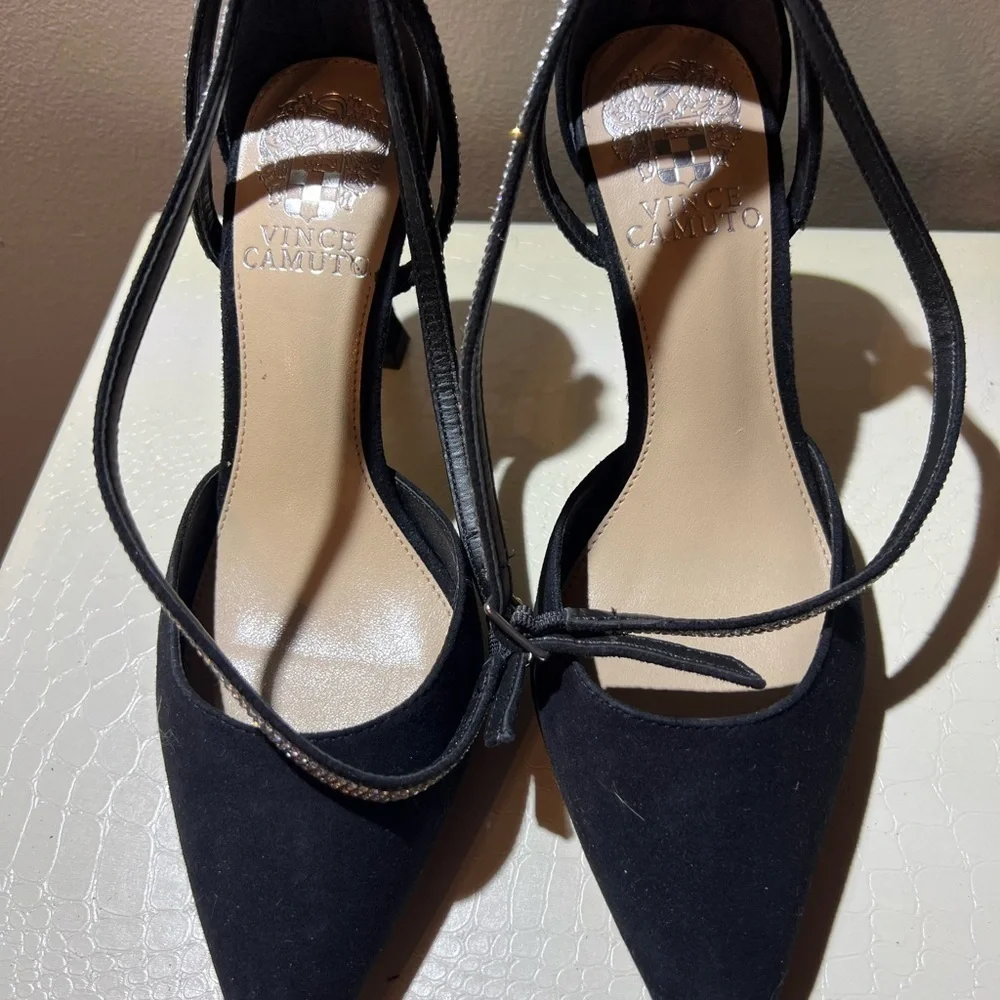 Vince Camuto Women’s Ketrinda Ankle Strap Pump Size 6.5